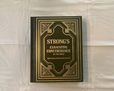 Strong's Exhaustive Concordance Of The Bible With Greek And Hebrew Dictionaries-image
