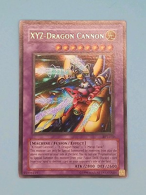 Yu-Gi-Oh XYZ-Dragon Cannon BPT-010 2003 Collector's Tin Unlimited Secret Rare MP-image
