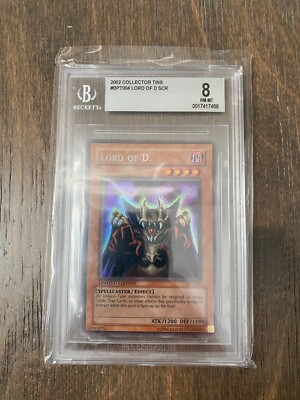 2002 Collector Tins #BPT004 Lord of D. SCR Graded 8 NM-MT-image