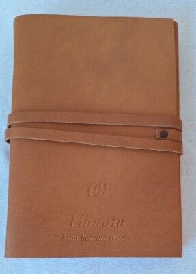 Leather Unlined Paper Journal Leather Bound Writing (6X8.75) From So. Africa-image