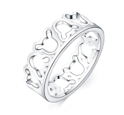 SIZE 8 NEW MICKEY RING JEWELRY WALT DISNEY WORLD DISNEYLAND MINNIE TRIP VACATION-image