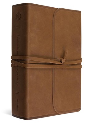 ESV Journaling Bible, Interleaved Edition (English) Leather Book-image
