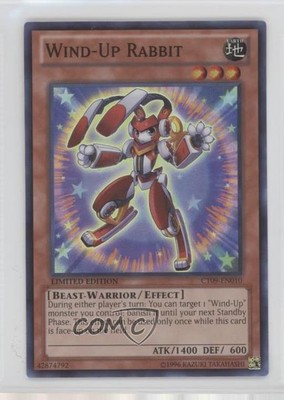 2012 Yu-Gi-Oh! - Collectors Tins Series 9 Limited Edition Wind-Up Rabbit q5p-image