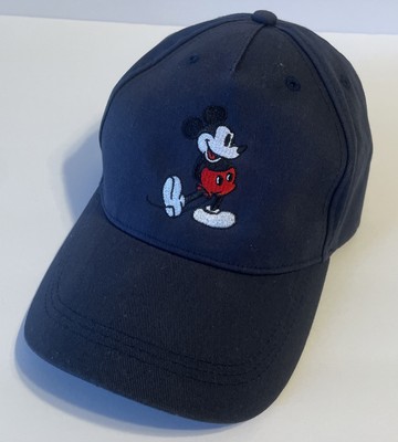 Disney Mickey Mouse Navy Baseball Cap Adult Walt Disney World - EUC-image