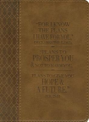 Christian Art Gifts Classic Handy-Sized Journal for I Know the Plans Jeremiah 29-image