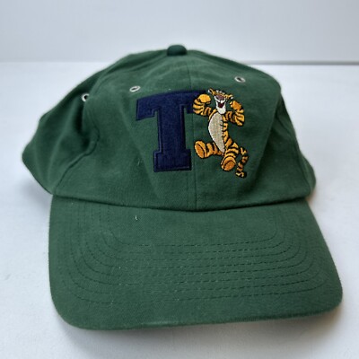 Walt Disney World Tigger Embroidered Strapback Dad Hat Baseball Cap Green-image