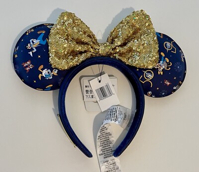 WDW 50th Anniversary Loungefly Minnie Ears-image