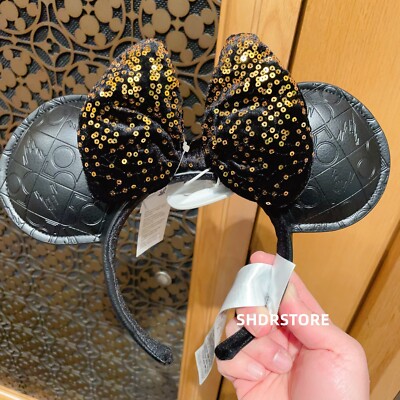 Disney authentic 2022 wdw 50th anniversary minnie mouse ear Headband Disneyland-image