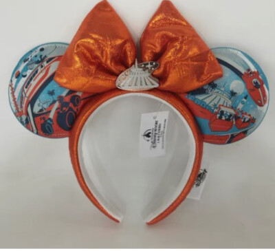 DisneyParks Magic Kingdom Tomorrowland Mickey Mouse Ears 2024 Headband-image