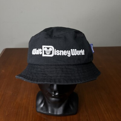Disney Parks WDW Spirit Jersey Walt Disney World Retro Bucket Hat Black-image
