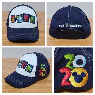 New! 2020 WDW Walt Disney World All 4 Disney Parks Baseball Hat Cap Snapback-image
