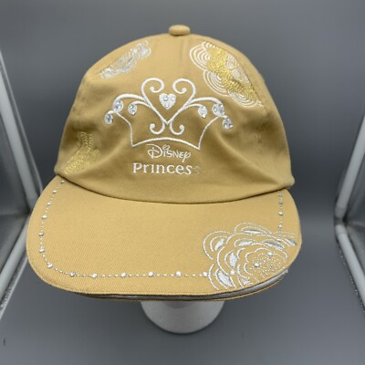 Walt Disney World Princess Tan Baseball Hat Cap Adult Adjustable Velcrow-image
