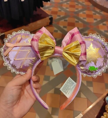US Disney Parks Rapunzel Tangled Pascal Mickey Mouse Ears Minnie Headband 2024-image