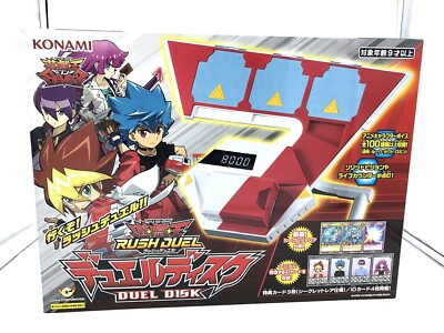 Yu-Gi-Oh! Yugioh Rush Duel Duel Disk & 4 ID & 3 Promo Card Set Konami from Japan-image