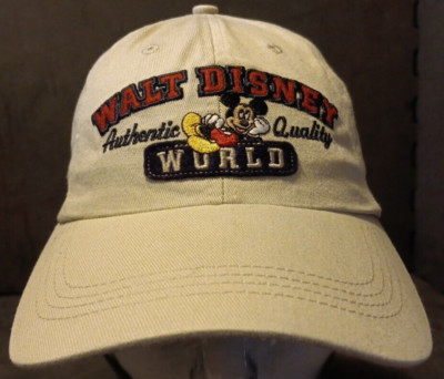 Adj Strapback Disney Parks Walt Disney World Mickey Graphic Collector Hat Cap-image
