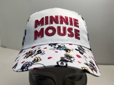 Disney Parks Walt Disney World Minnie Mouse Snapback Cap Youth 54-57CM-image