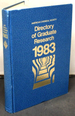 1983 American Chemical Society Directory of Research Polymer Clinical Medicinal-image