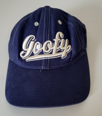Walt Disney World Blue Goofy Script Child Hat. Snap back Cotton Clean Baseball -image