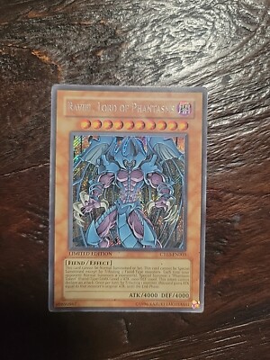 Yu-Gi-Oh! TCG Raviel, Lord of Phantasms CT03-EN003 Secret Rare Limited NM/LP-image