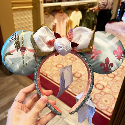 Disney Parks Minnie Ears Main Attraction King Arthur’s Carousel 7/12 Headband-image