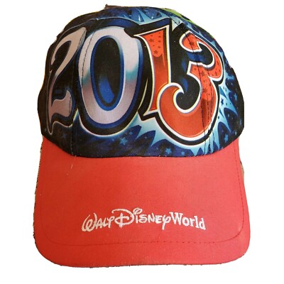 2013  Walt Disney World Graffic  Baseball Hat Cap Mickey Donald Youth Size -image