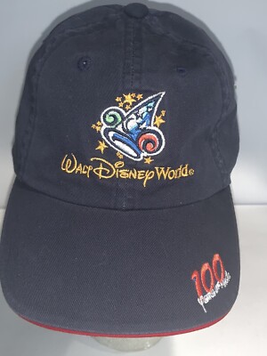 WALT DISNEY WORLD 100 YEARS OF MAGIC ANNIVERSARY ADJUSTABLE HAT STRAPBACK-image