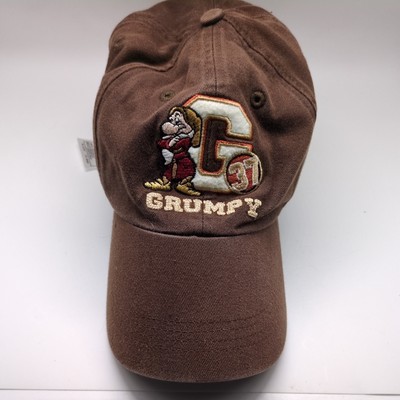 Walt Disney World Grumpy G 37 brown hat adjustable park merchandise -image