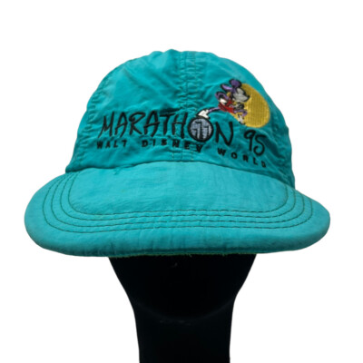 Walt Disney World Marathon 1995 Vintage Embroidered Snapback Hat Cap Retro Rare-image
