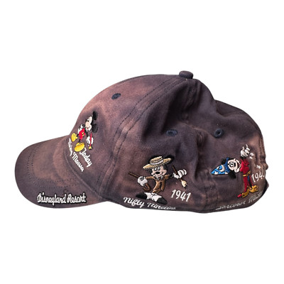 90s WDW Parks Mickey Mouse Through The Years Walt Disney World Cap Hat-image
