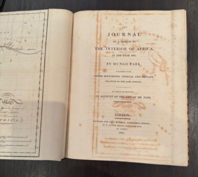 Mungo Park The Journal of a Mission (1805) to the Interior of Africa 1815-image