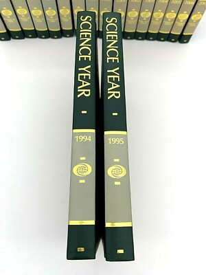 The World Book Encyclopedia (1991 ed.) Science Years 1994 & 1995, hardcover-image