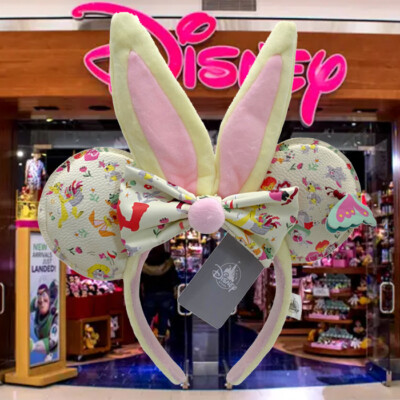 Disney'Minnie Mouse Easter Reigning Rabbits Bunny Ears Headband-image