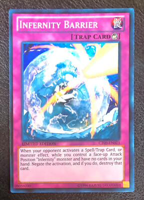 Yu-Gi-Oh! TCG Infernity Barrier CT09-EN023 Limited Super Rare NM-image