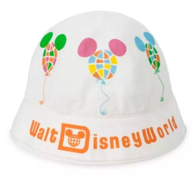 Walt Disney World 50th Anniversary Mickey Reversible Balloon Bucket Hat - Adults-image