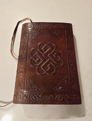 Medieval Renaissance Leather Bound Diary - Handmade Journal Notebook -6.3 Inches-image