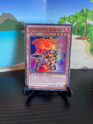 Brotherhood of the Fire Fist - Bear - CT10-EN008 - Limited Edition - Super Rare-image