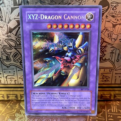 Yu-Gi-Oh! TCG XYZ-Dragon Cannon 20022003 Collector's Tins BPT-010 Limited Secret-image