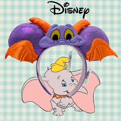 Figment Purple Dragon Epcot Minnie Ears Disney Parks Disney Resort Headband-image