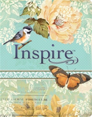 Inspire Bible-NLT: The Bible for Creative Journaling (Leather / Fine Binding)-image