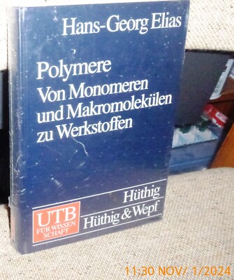 Polymere - Von Monomeren und Makromolekülen zu Werkstoffen, by Hans-Georg Elias-image