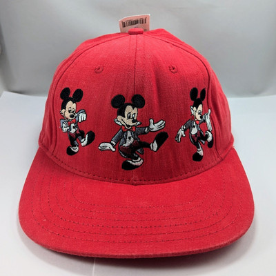 VTG Disneyana 1995 Convention Walt Disney World Mickey Disney Snapback Hat NWT-image