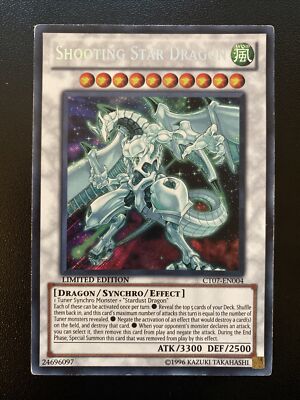 Yugioh! Shooting Star Dragon Limited Edition CT07-EN004 Secret Rare MP -image
