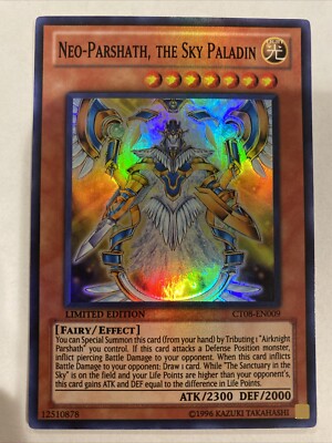 Neo-Parshath, The Sky Paladin CT08-EN009 2011 Collectors Tins Limited Edition-image