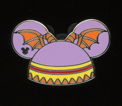2024 WDW Walt Disney World Eat Hat Hidden Mickey Mystery Figment Chaser Pin-image