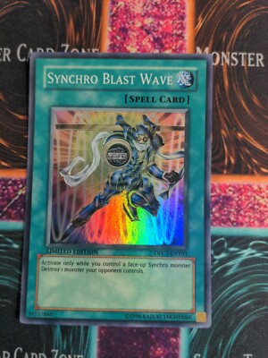 Yu-Gi-Oh! Synchro Blast Wave DPCT-ENY03 Limited Super Rare NM -image
