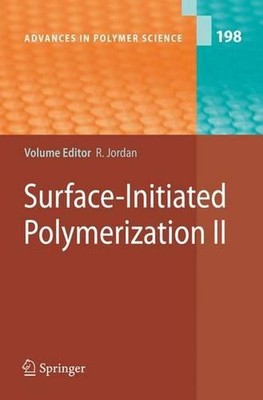 Surface-Initiated Polymerization II by Rainer Jordan (English) Hardcover Book-image