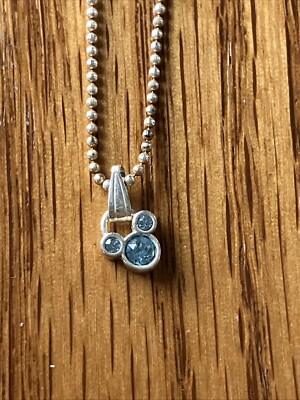 disney park charm necklace Silver Tone-image