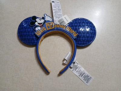 Walt Disney World Mickey Mouse Ears Blue Making Magic-image