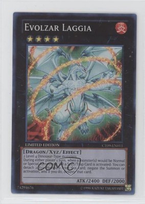 2012 Yu-Gi-Oh! - Collectors Tins Series 9 Limited Edition Evolzar Laggia 0bt4-image