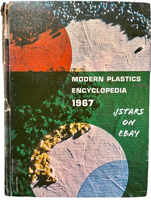 MODERN PLASTICS ENCYCLOPEDIA 1967 BOOK ARCHITECTURE DESIGN DECOR-image